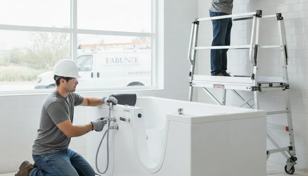 Walk-in tub installation for Miami, FL homes by emergency plumbing experts